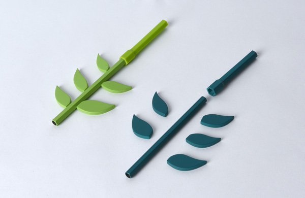 음료 냉매 나무 모양 빨대 제품 상세 이미지 1