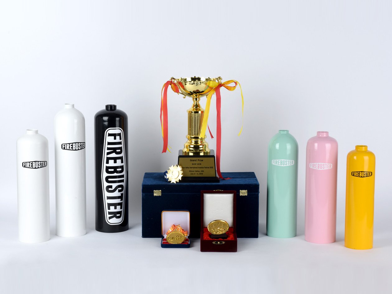 스마트 IoT 원터치 소화기 제품 상세 이미지 1